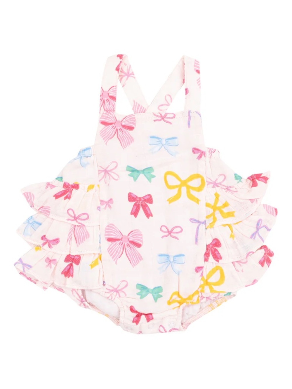 Angel Dear Muslin Ruffle Sunsuit